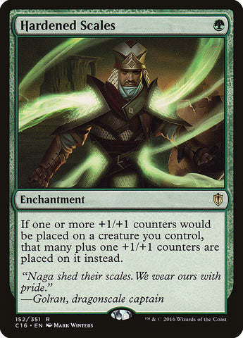 Escamas endurecidas [Commander 2016] 