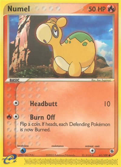 Numel (61/109) [EX: Rubí y Zafiro] 