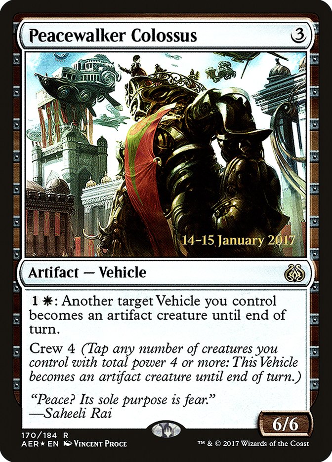 Peacewalker Colossus [Promociones de presentación de Aether Revolt] 