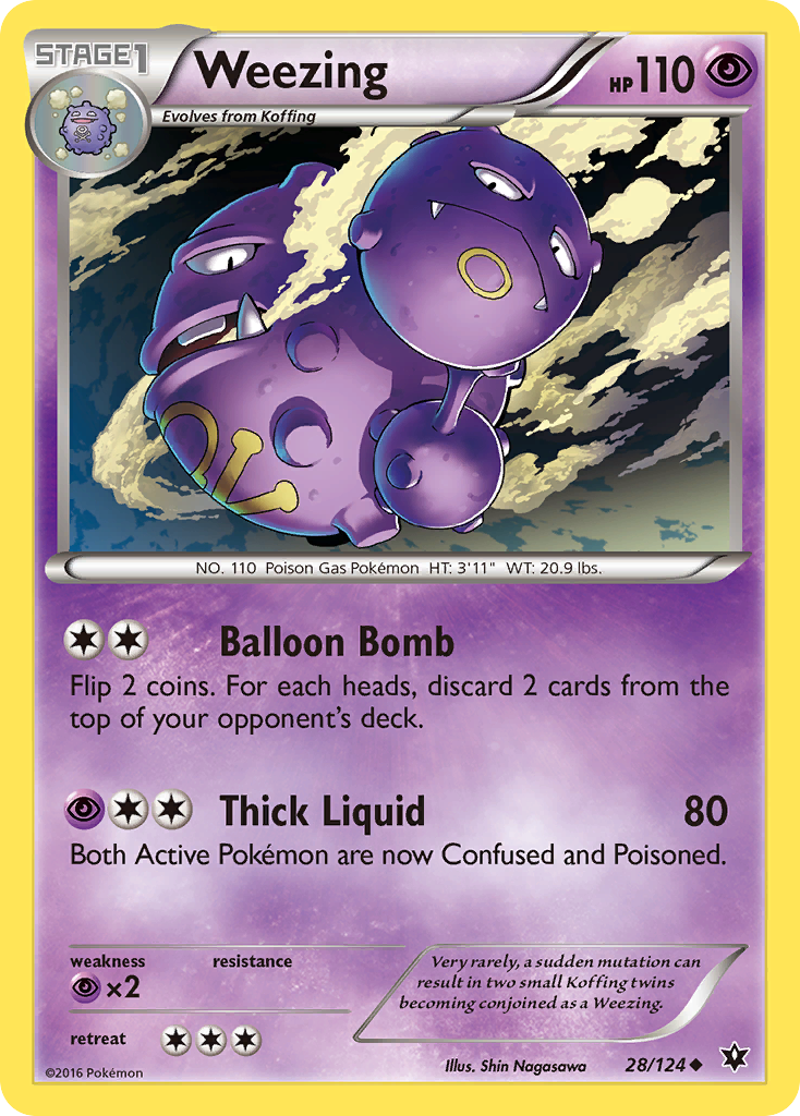 Weezing (28/124) [XY: Destinos en colisión] 