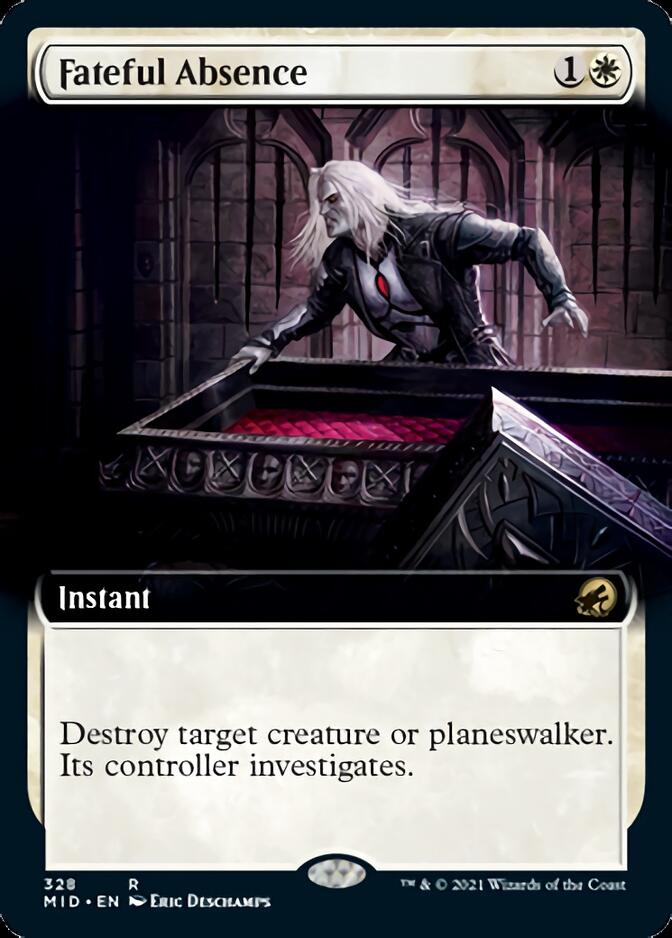 Ausencia fatídica (arte extendido) [Innistrad: Midnight Hunt] 
