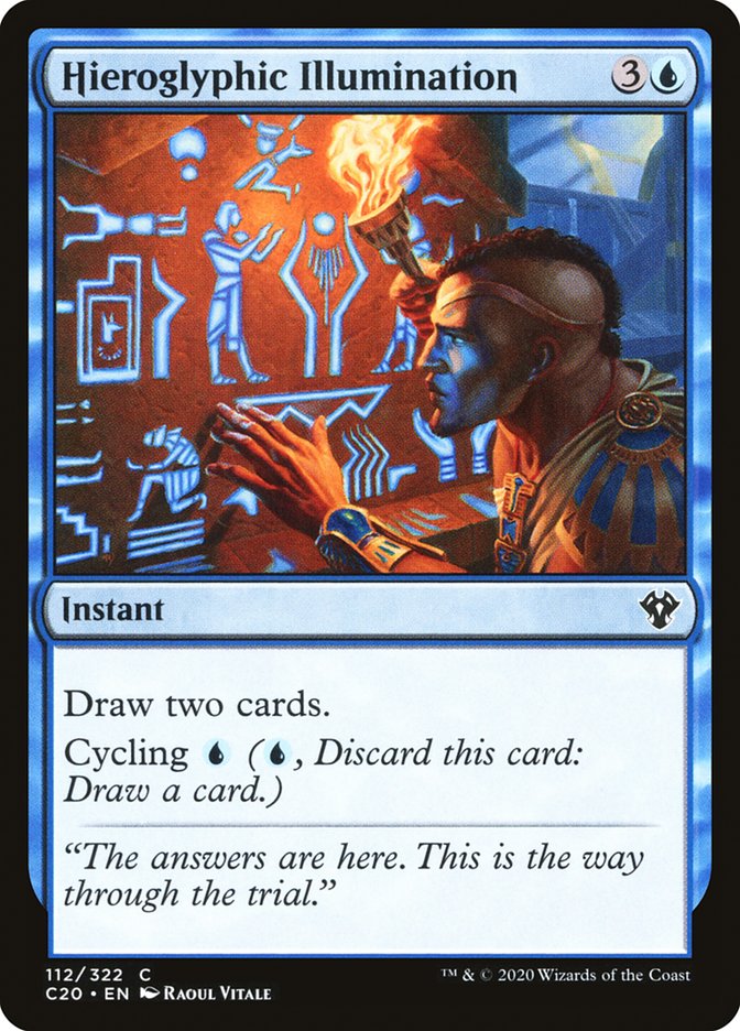 Iluminación jeroglífica [Commander 2020] 