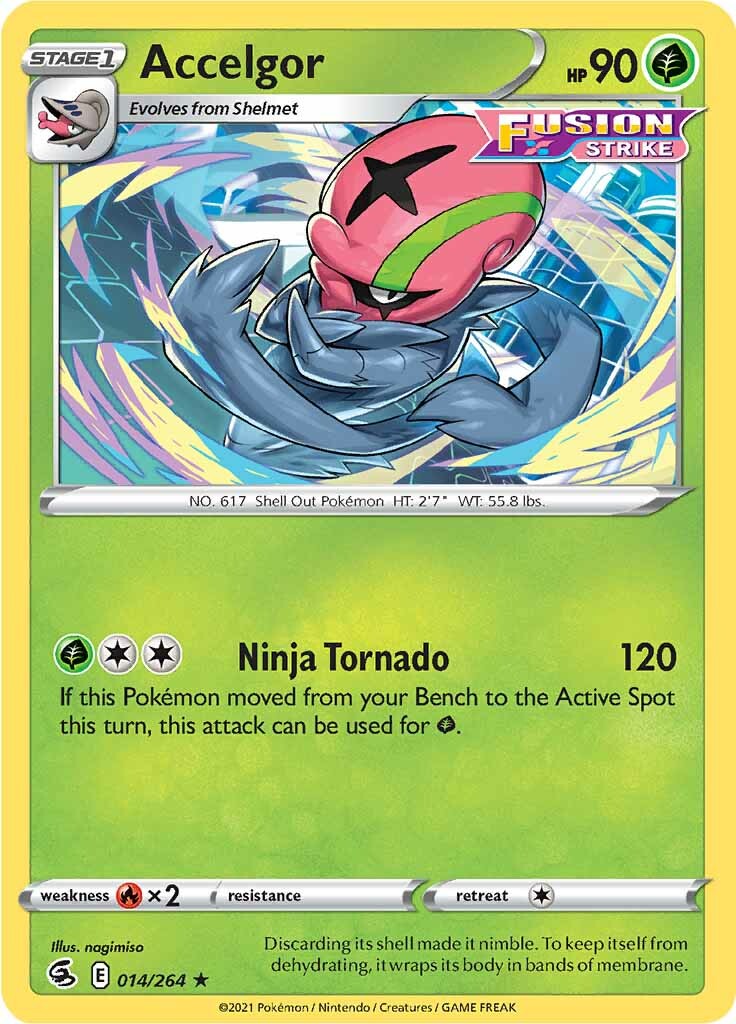 Accelgor (014/264) [Espada y escudo: Golpe de fusión] 