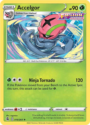 Accelgor (014/264) [Espada y escudo: Golpe de fusión] 