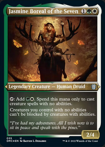 Jazmín Boreal de los Siete (Grabado en lámina) [Dominaria United Commander] 