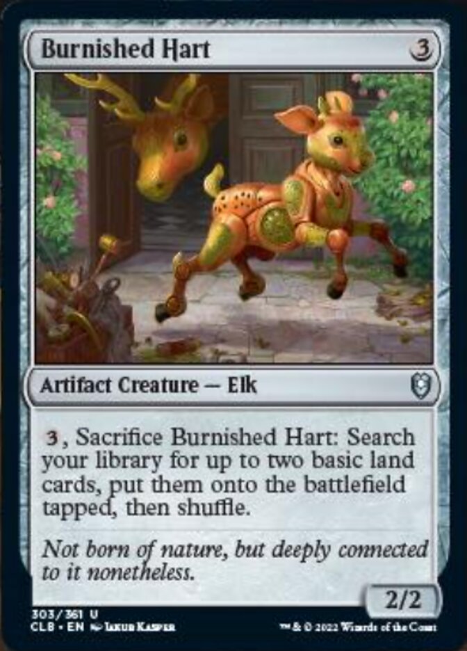 Burnished Hart [Commander Legends: Batalla por Baldur's Gate] 