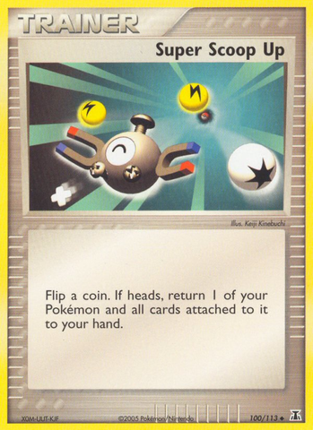 Super Scoop Up (100/113) [EX: Especies Delta] 
