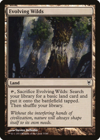 Evolving Wilds [Mazos de duelo: Sorin vs. Tibalt] 