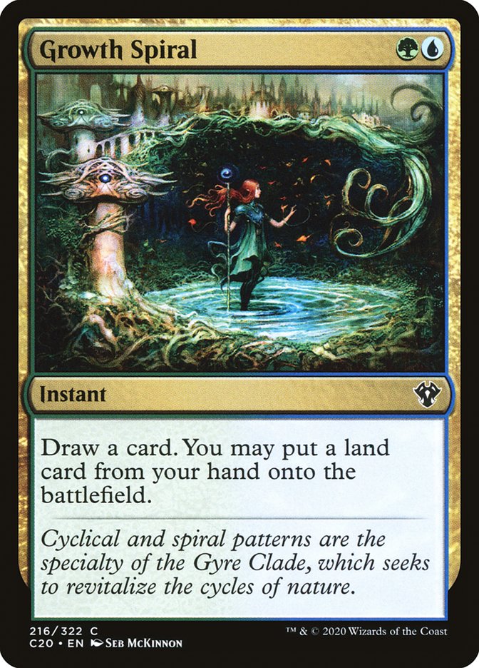 Espiral de crecimiento [Commander 2020] 