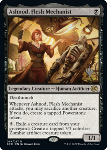 Ashnod, Flesh Mechanist (Paquete promocional) [Promociones de The Brothers' War] 