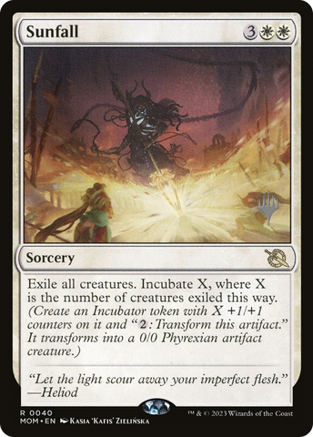 Sunfall (Paquete promocional) [Promociones de March of the Machine] 