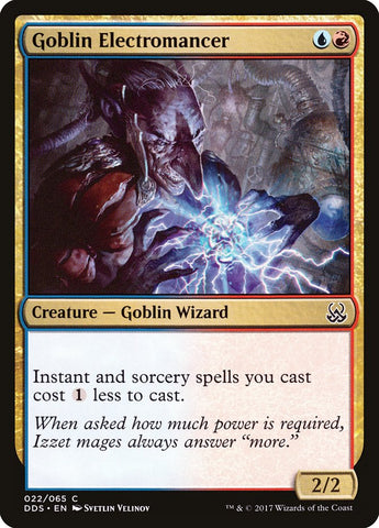 Goblin Electromancer [Duel Decks: Mente contra Poder] 