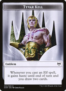 Berserker enano // Emblema de Tyvar Kell Ficha de doble cara [Fichas Kaldheim] 