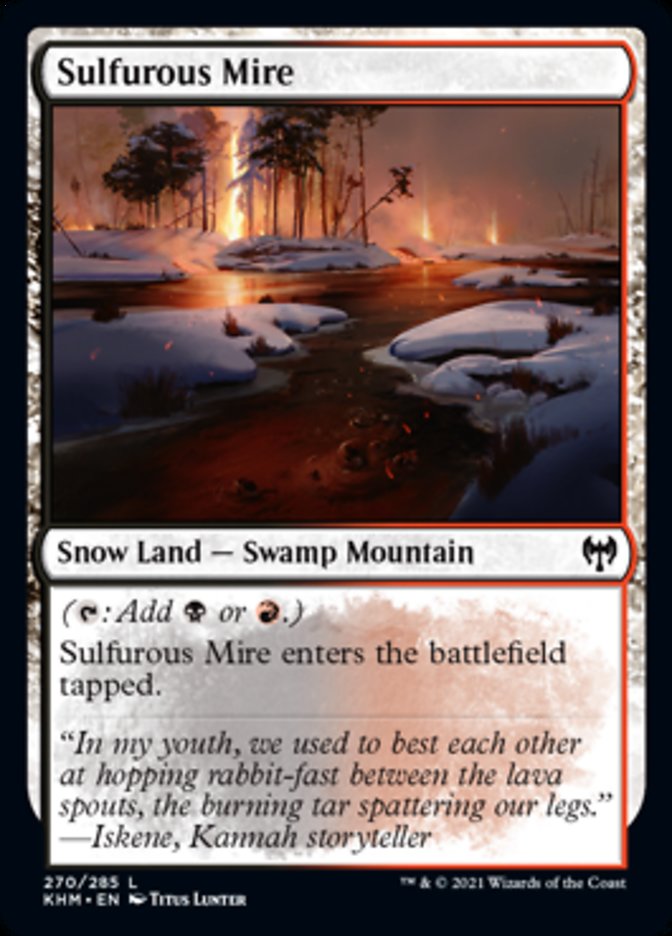 Lodo sulfuroso [Kaldheim] 