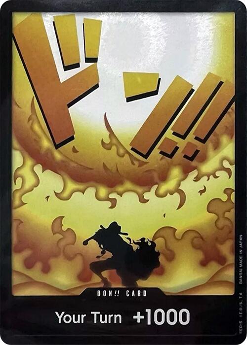 DON!! Card (Portgas.D.Ace) (Devil Fruits Collection Vol. 2) [One Piece Promotion Cards]
