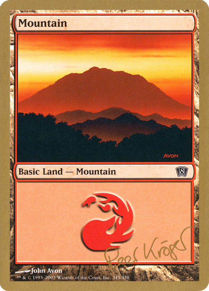 Montaña (pk345) (Peer Kroger) [World Championship Decks 2003] 