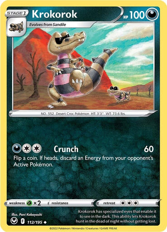 Krokorok (112/195) [Espada y escudo: Tempestad de plata] 
