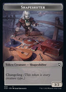 Shapeshifter (024) // Shapeshifter (028) Ficha de doble cara [Commander Legends: Battle for Baldur's Gate Tokens] 