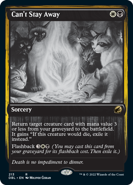 No puedo alejarme [Innistrad: función doble] 