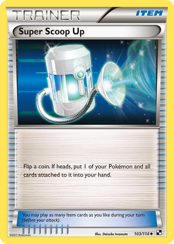 Super Scoop Up (103/114) [Blanco y negro: conjunto básico] 