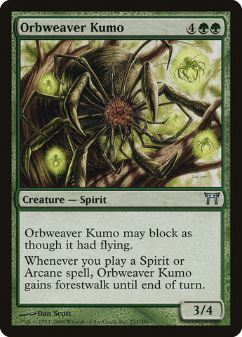 Orbweaver Kumo [Campeones de Kamigawa] 