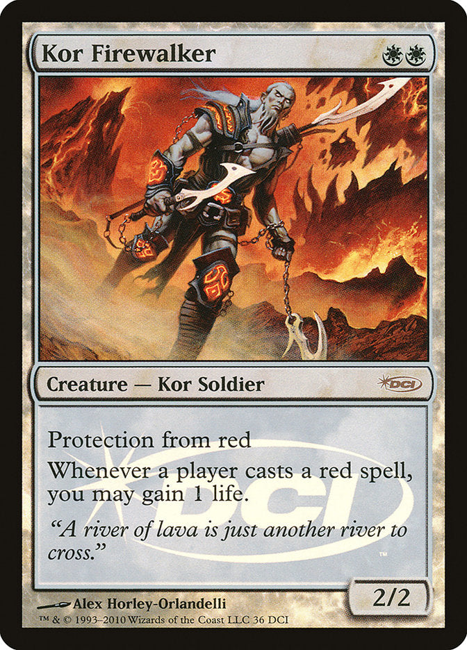 Kor Caminante de fuego [Wizards Play Network 2010] 