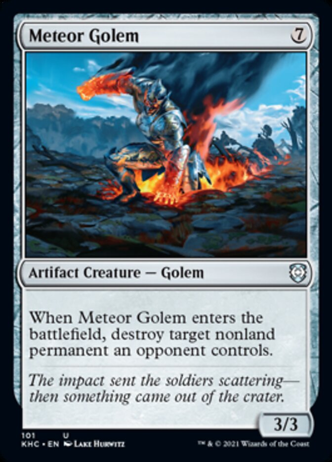 Meteor Golem [Comandante de Kaldheim] 