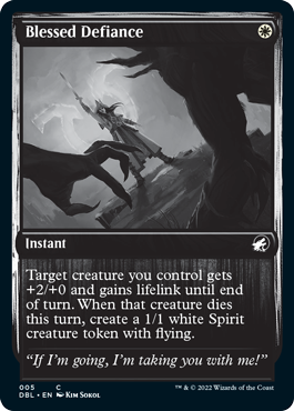 Bendito desafío [Innistrad: doble función] 