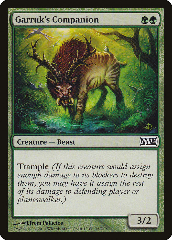 El compañero de Garruk [Magic 2012] 