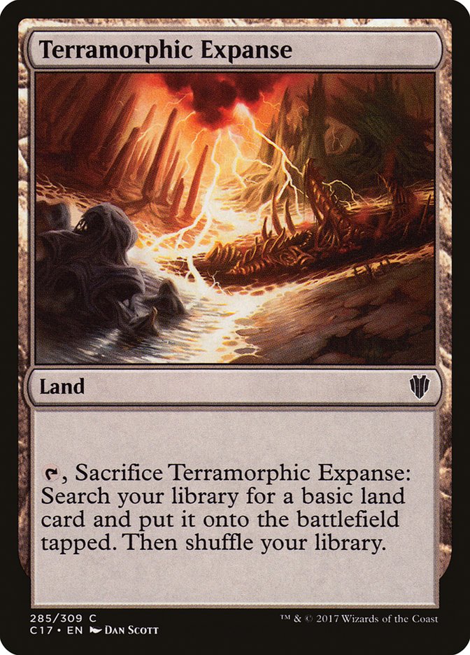 Extensión terramórfica [Commander 2017] 