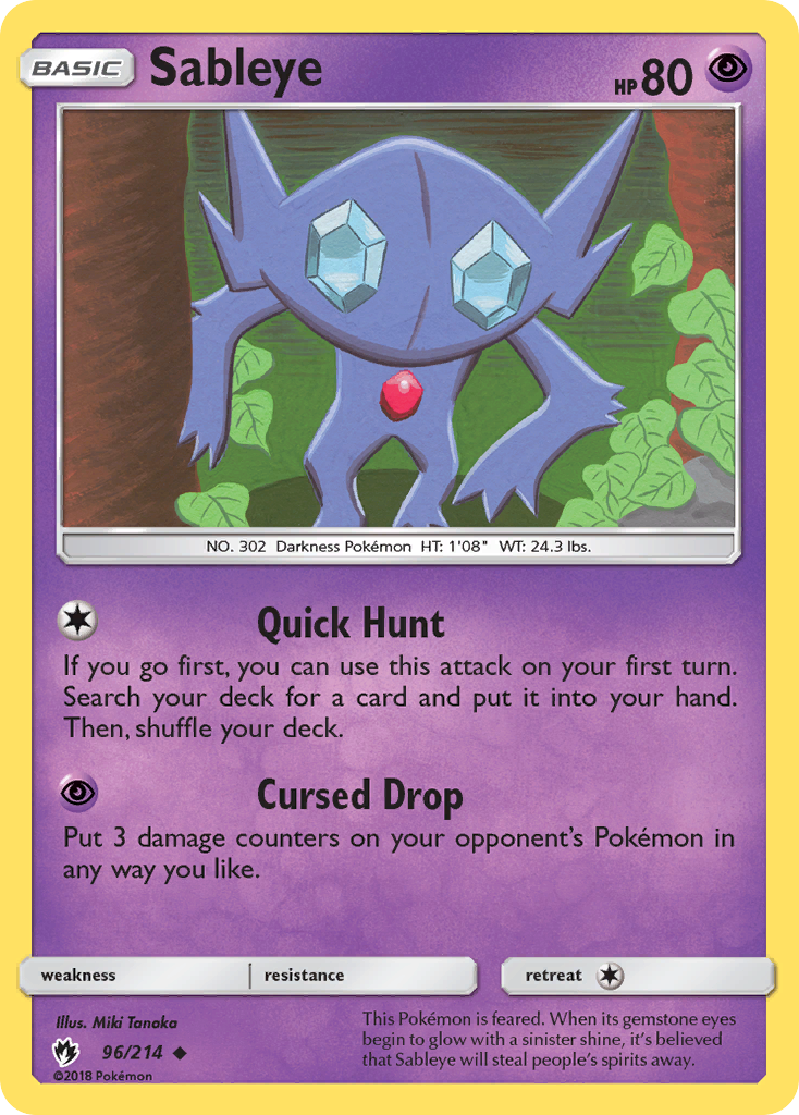 Sableye (96/214) [Sol y Luna: Trueno perdido] 