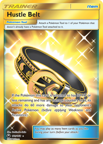Hustle Belt (179/168) [Sol y Luna: Tormenta Celestial] 