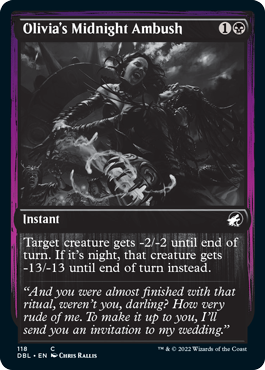 La emboscada de medianoche de Olivia [Innistrad: doble función] 