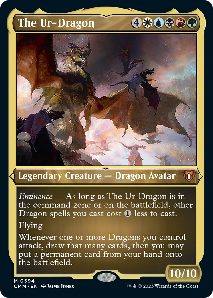 El Ur-Dragón (Grabado en lámina) [Commander Masters] 