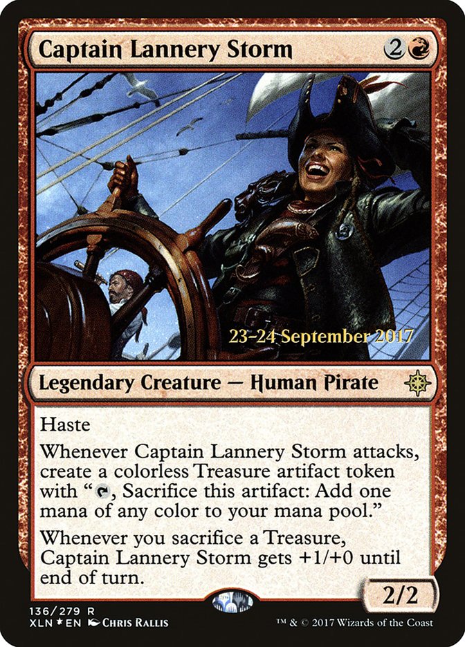 Capitán Lannery Storm [Promociones de presentación de Ixalan] 