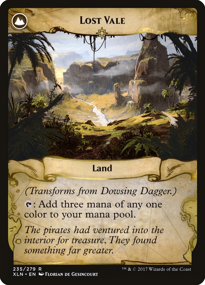 Daga radiestesia // Valle Perdido [Ixalan] 
