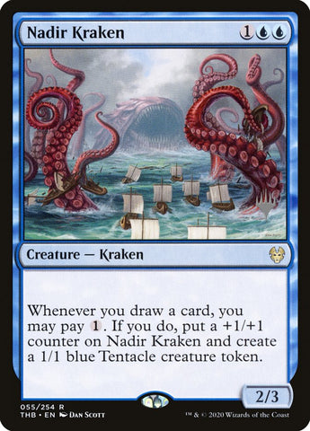 Nadir Kraken (Paquete promocional) [Promociones de Theros Beyond Death] 