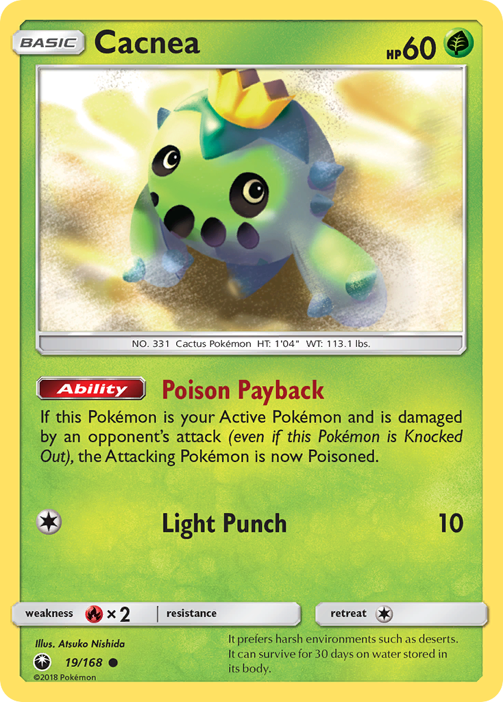 Cacnea (19/168) [Sol y Luna: Tormenta Celestial] 