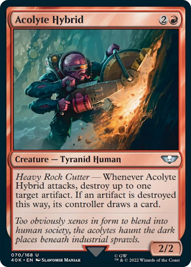 Acolyte Hybrid (lámina de sobretensión) [Warhammer 40,000] 