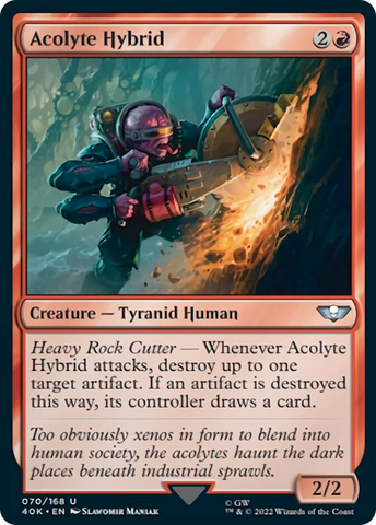 Acolyte Hybrid (lámina de sobretensión) [Warhammer 40,000] 