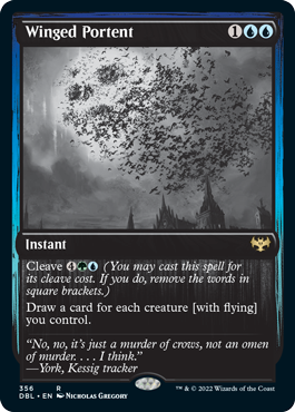 Presagio alado [Innistrad: función doble] 