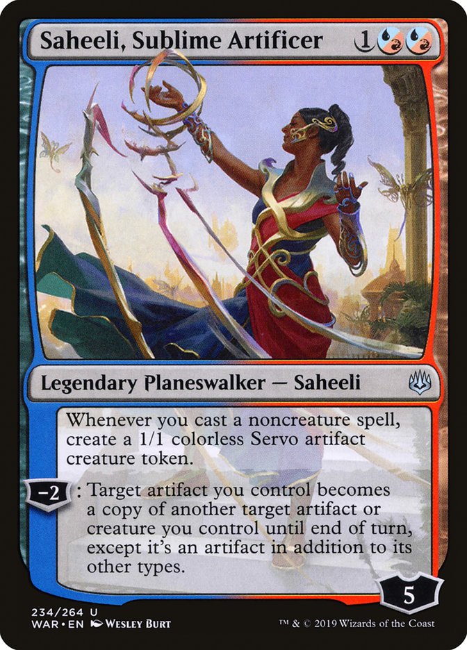 Saheeli, artífice sublime [La guerra de la chispa] 