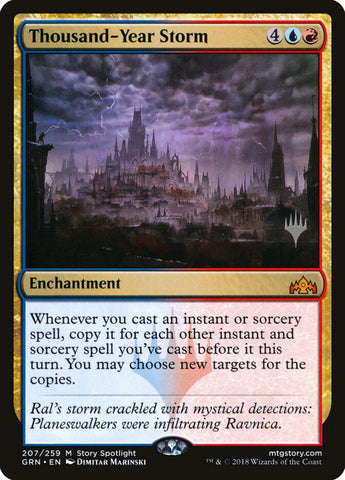 Tormenta de los Mil Años (Paquete promocional) [Promociones de Guilds of Ravnica] 