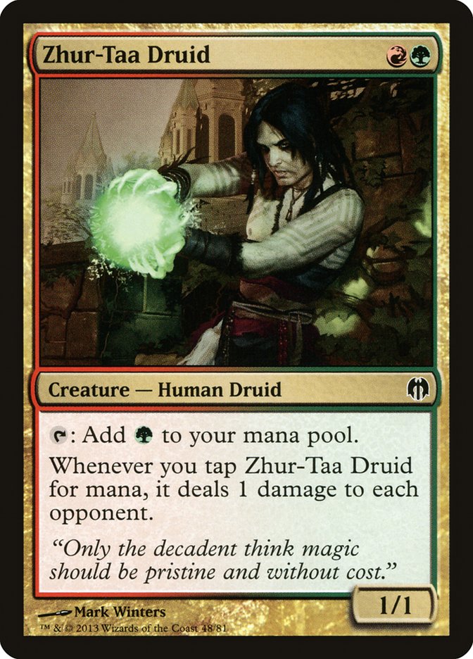 Zhur-Taa Druida [Mazos de duelo: Héroes contra monstruos] 