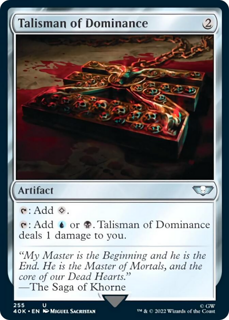 Talismán de dominancia (255) [Warhammer 40,000] 
