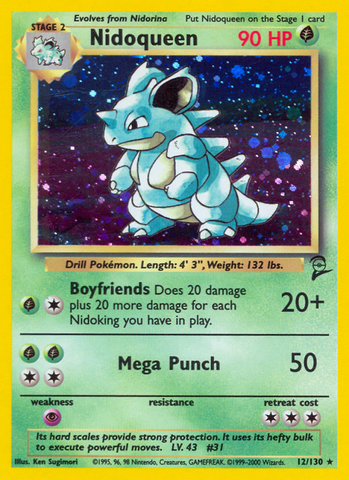 Nidoqueen (12/130) [Conjunto básico 2] 