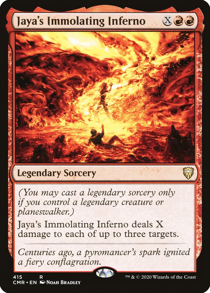 El infierno inmolador de Jaya [Commander Legends] 