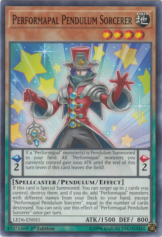 Hechicero de Péndulo Performapal [LED6-EN051] Común 
