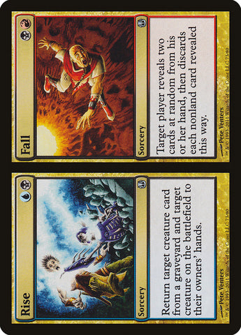 Ascenso // Caída [Mazos de duelo: Ajani contra Nicol Bolas] 