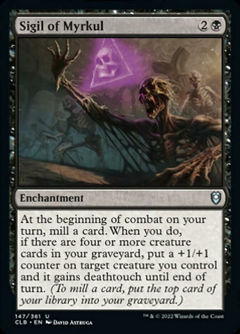 Sello de Myrkul [Commander Legends: Batalla por Baldur's Gate] 